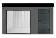 GARDEON® Zahradní domek s panoramatickým oknem
